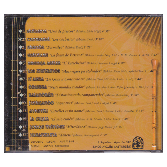 cd L´ Aguañaz - Los nuevos soníos d ´un vieyu país